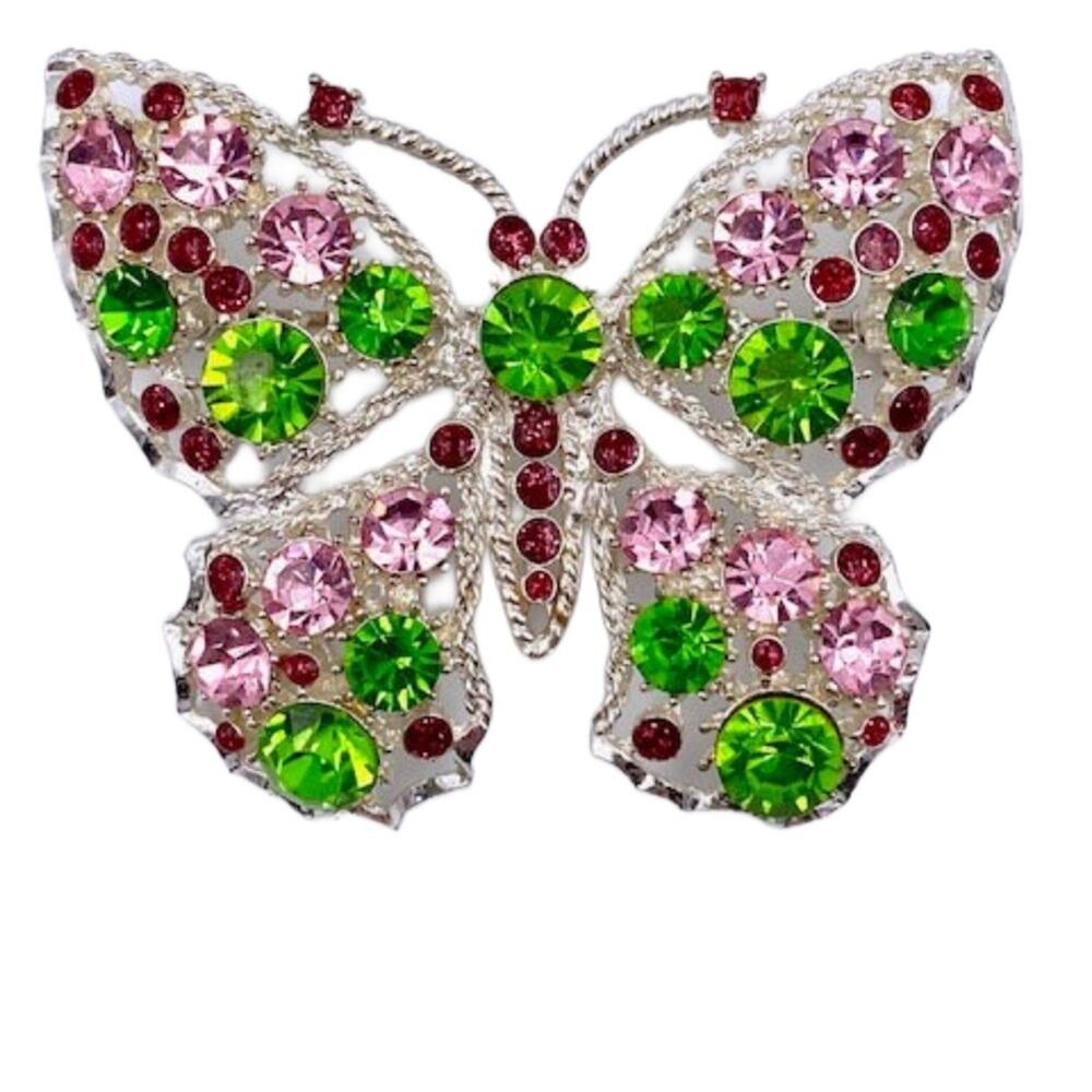 Sarah Coventry Signed Butterfly Brooch